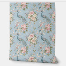 Papel de parede de descolamento e colagem - Pavão