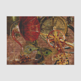 Papel de parede de Steampunk do vintage