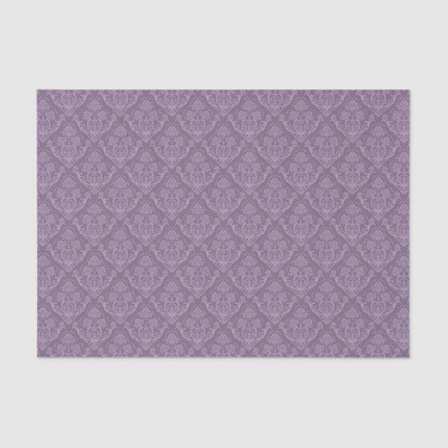 Papel de parede floral roxo (Frente )