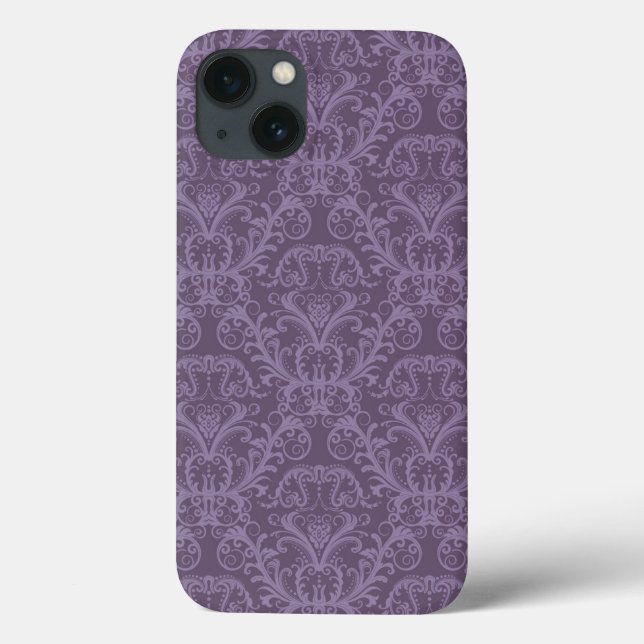 Papel de parede roxo luxuoso (Verso)