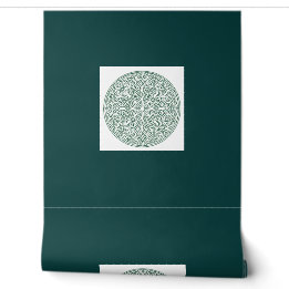 Papel de Parede Vinílico Liso com Padrão de Nó Cel