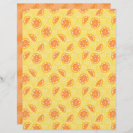 Papel De Pasta Laranja