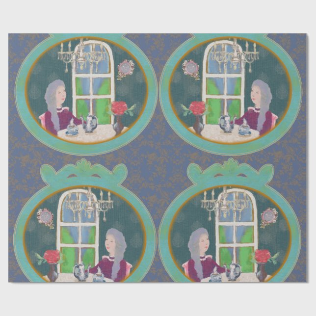 Papel De Presente 10:15 in LALATOWN Wrapping Paper 1 (Aberto)