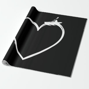 Papel De Presente 111.Kayaking Kayak Em Heart Heart Kayak Girl