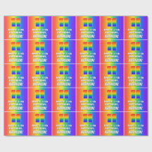 11 Aniversário: Padrão Colorido e Divertido do Arc