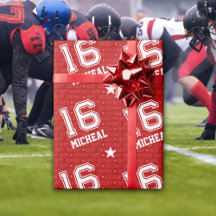 16.º Aniversário Nome Personalizado Tipografia Ver