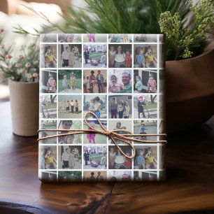 Papel De Presente 16 colagem de fotos fotos favoritas em todo o padr
