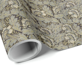 Papel De Presente 1876 Vintage William Morris Anemone Wrapping Pape