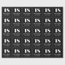 18.º aniversário - Art Deco Inspirou "18", Nome