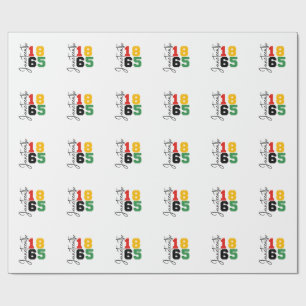 Papel De Presente 18 de junho de 1865 Dia da Independência Real