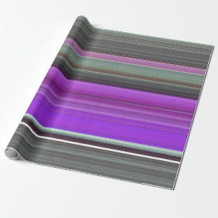 Papel De Presente #1 abstrato: Roxo e cinza