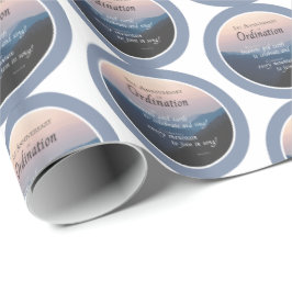 Papel De Presente 1rua Aniversário dos Parabéns de Ordenação