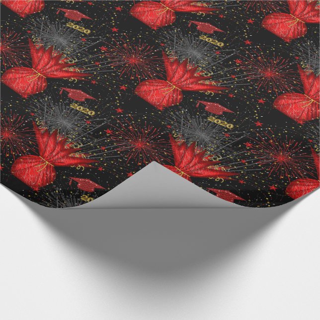 Papel De Presente 2020 Formando Centerole-Red-Black-GIFT WRAP (Ponta)