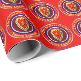 Papel De Presente 25ª Divisão de Infantaria "Tropic Lightning"