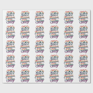 Papel De Presente 250 Anos de Liberdade Para Dominar LGBTQ 250º