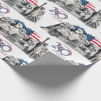 Papel De Presente 250 years of Freedom USA Independence