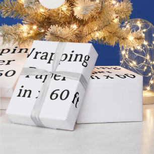 Papel De Presente 29 em x 60 pés Matte