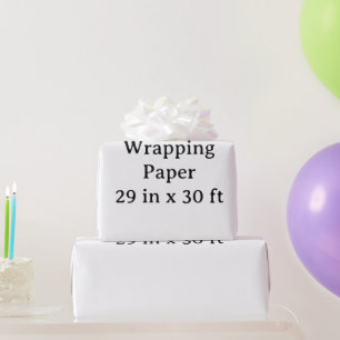 Papel De Presente 29 pol x 30 pés Matte