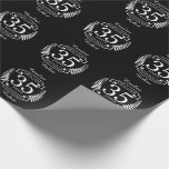 Papel De Presente 35ª JADE DE ANIVERSÁRIO DE Casamento / CORAL<br><div class="desc">Uma design para comemorar seus trinta e cinco anos de casamento. O papel é o presente tradicional para esta ocasião. No texto lê-se jade coral 35 anos de aniversário. Uma design romântica para celebrar o seu 35º ano de casamento. Se você quiser alguma ajuda para personalizar este design, entre em...</div>