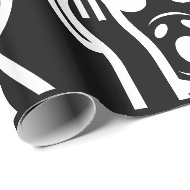 Papel De Presente 3 Macacos Sábios Emoji (Ponta do rolo)