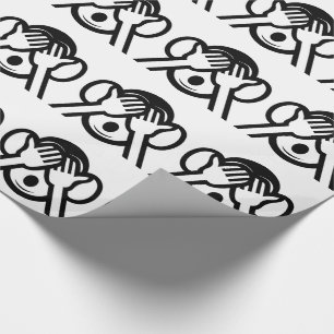 Papel De Presente 3 Macacos Sábios Mizaru 見ざる Não Veja o Mal Emoji