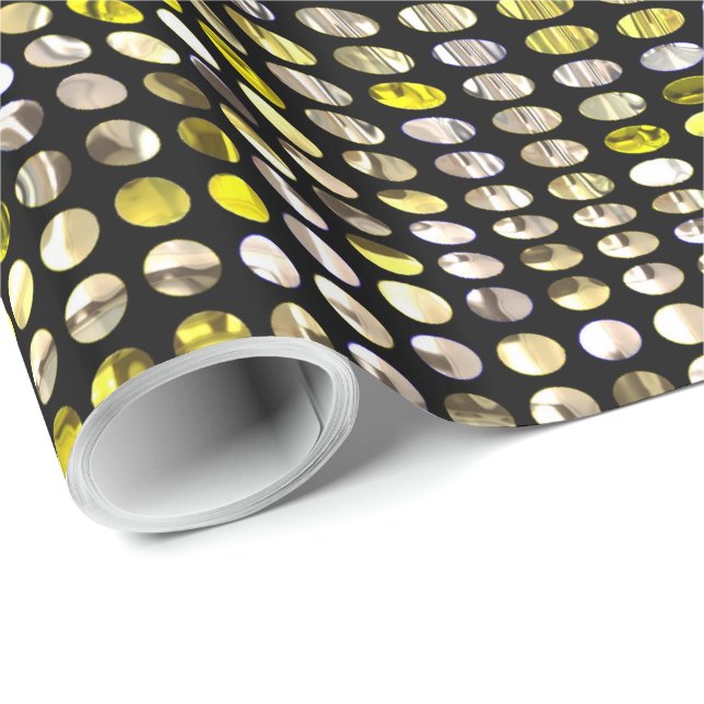 Papel De Presente 3D Abstrato Art 9A-9B Options Wraping Paper (Ponta do rolo)