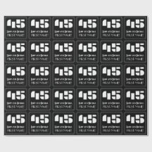 45.º aniversário: Art Deco Inspirou "45" & Nome