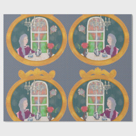 Papel De Presente 4 O’Clock in LALATOWN Wrapping Paper 1