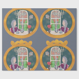 Papel De Presente 4 O’Clock in LALATOWN Wrapping Paper 1