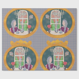 Papel De Presente 4 O’Clock in LALATOWN Wrapping Paper 3