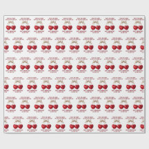 4th Anniversary Card, Fruit Anniversary Ornament