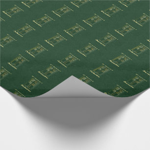 Papel De Presente 50º Aniversário da Ordenação do Olho de Couro 