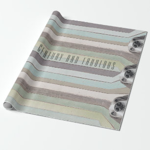 Papel De Presente 50º aniversário Meio século e fabuloso