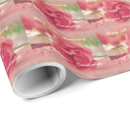 Papel De Presente 50.º Aniversário da Rosa de Conseção Religiosa