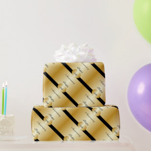 Papel De Presente 50th Aniversário de casamento