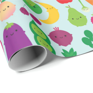 Papel De Presente 5 A Frutas e vegetais por dia