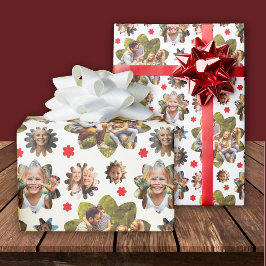 Papel De Presente 5 Foto Collage Flower Birthday