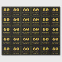 60.º aniversário - Art Deco Inspirou a aparência "