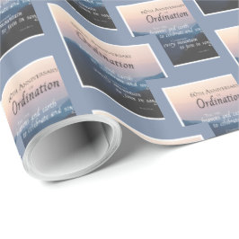 Papel De Presente 60.o aniversário da Ordenação de Parabéns
