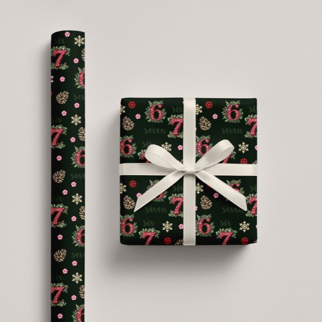 Papel De Presente 67 Christmas Wrapping Paper Six Seven Gift Wrap (Criador carregado)