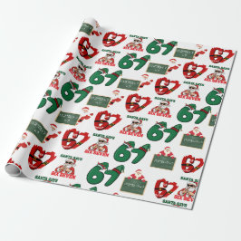Papel De Presente 67 Meme Funny Santa Christmas Gift Wrap For Teen