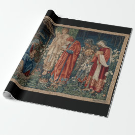 Papel De Presente A Adoração do Magi (por Edward Burne-Jones)