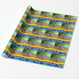 Papel De Presente A arca de Noah