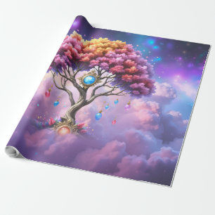 Papel De Presente A Árvore Celestial do Devir.