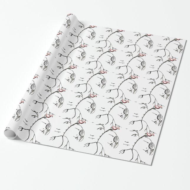 Papel De Presente A beleza & o animal aumentaram (Desenrolado)