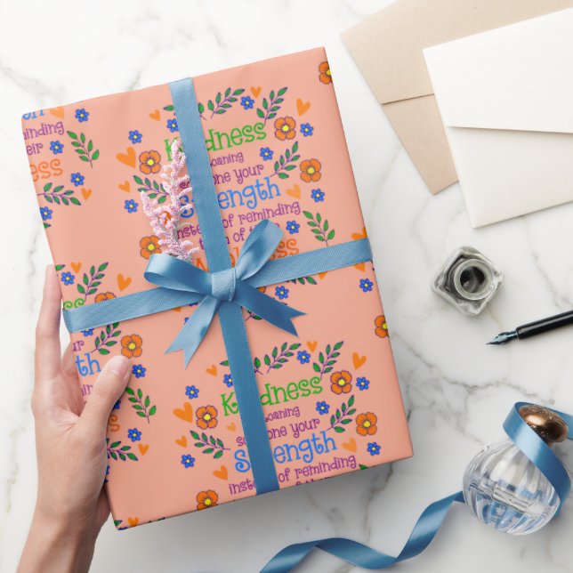 Papel De Presente A Bondade É Dar A Alguém A Sua Força (Presentear)