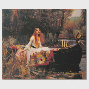 Papel De Presente A Dama de Shalott (Beleza Medieval)