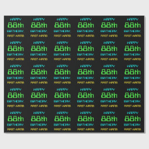 Papel De Presente A divertida computação digital foi o 88º aniver