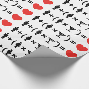 Papel De Presente A Equação do Amor para Mulheres