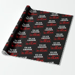 Papel De Presente A Equipe G-Team Groom<br><div class="desc">*Personalize com sua escolha de cor de fundo.</div>